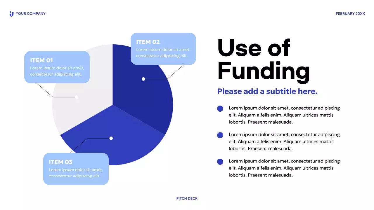 Blue Minimal Sales Pitch Presentation