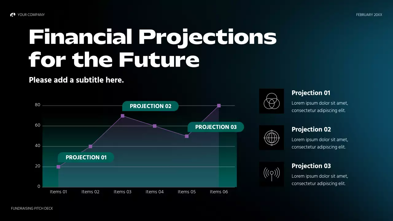 Black Futuristic Startup Pitch Presentation