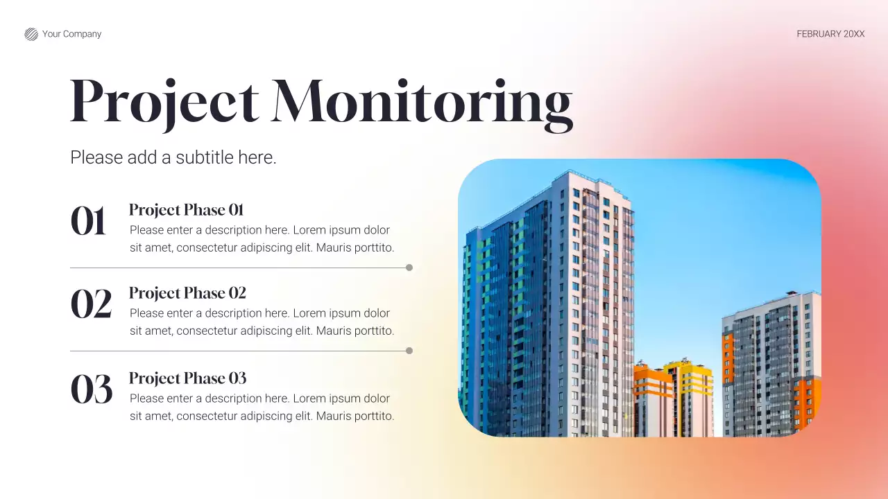 Grey Modern Project Plan Presentation