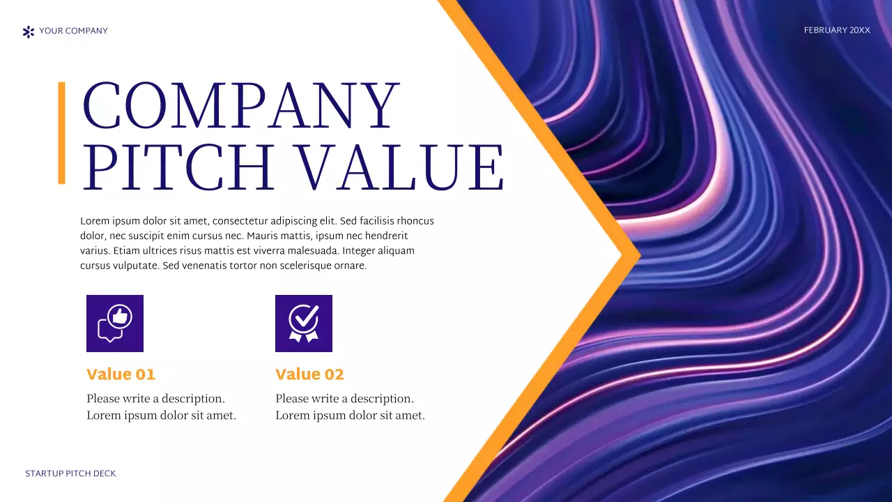 Purple Modern Startup Pitch Presentation