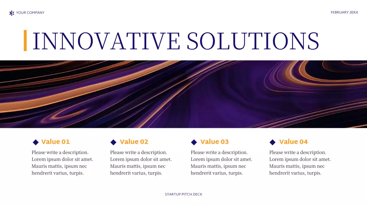 Purple Modern Startup Pitch Presentation