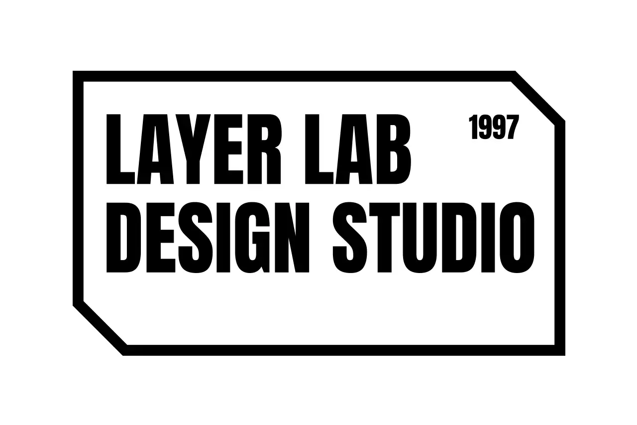 흑백 심플 디자인 로고