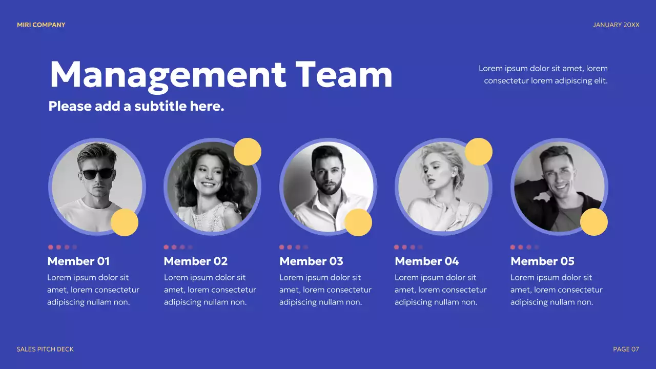 Blue Modern Business Pitch Presentation