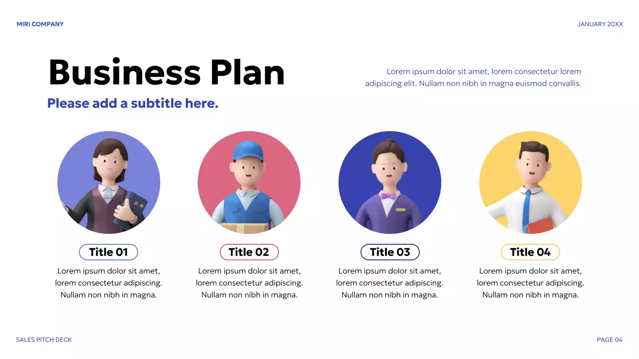 Blue Modern Business Pitch Presentation