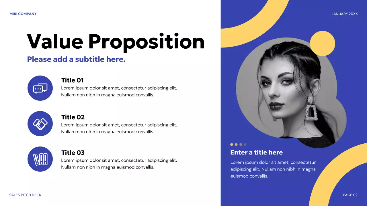 Blue Modern Business Pitch Presentation