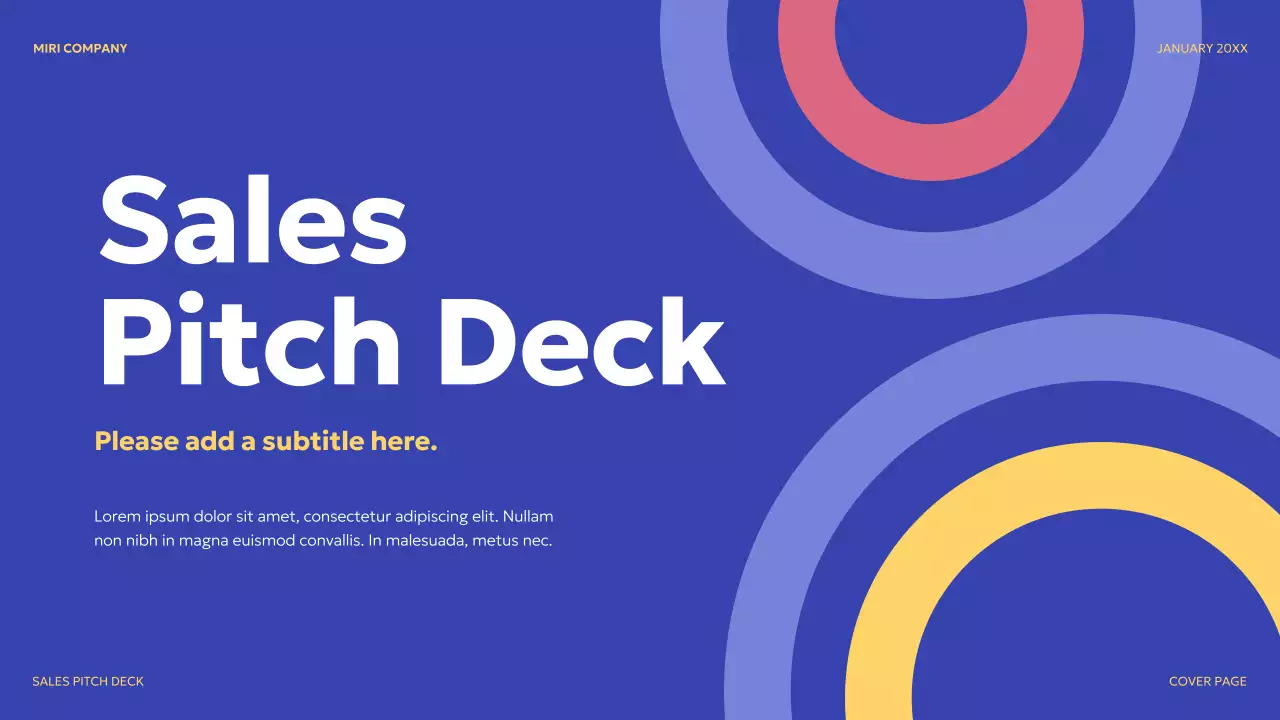 Blue Modern Business Pitch Presentation