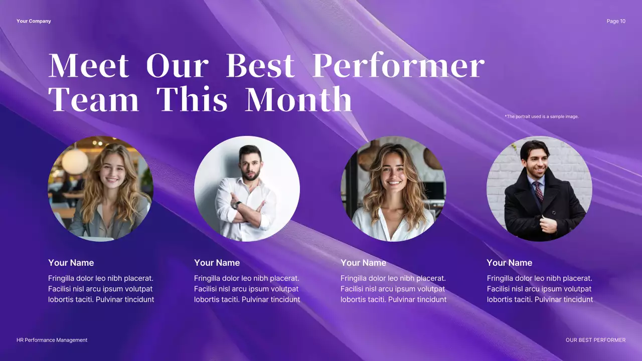 Green Modern HR Management Presentation