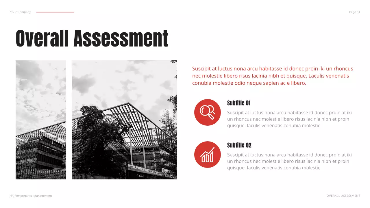 Red Modern HR Management Presentation