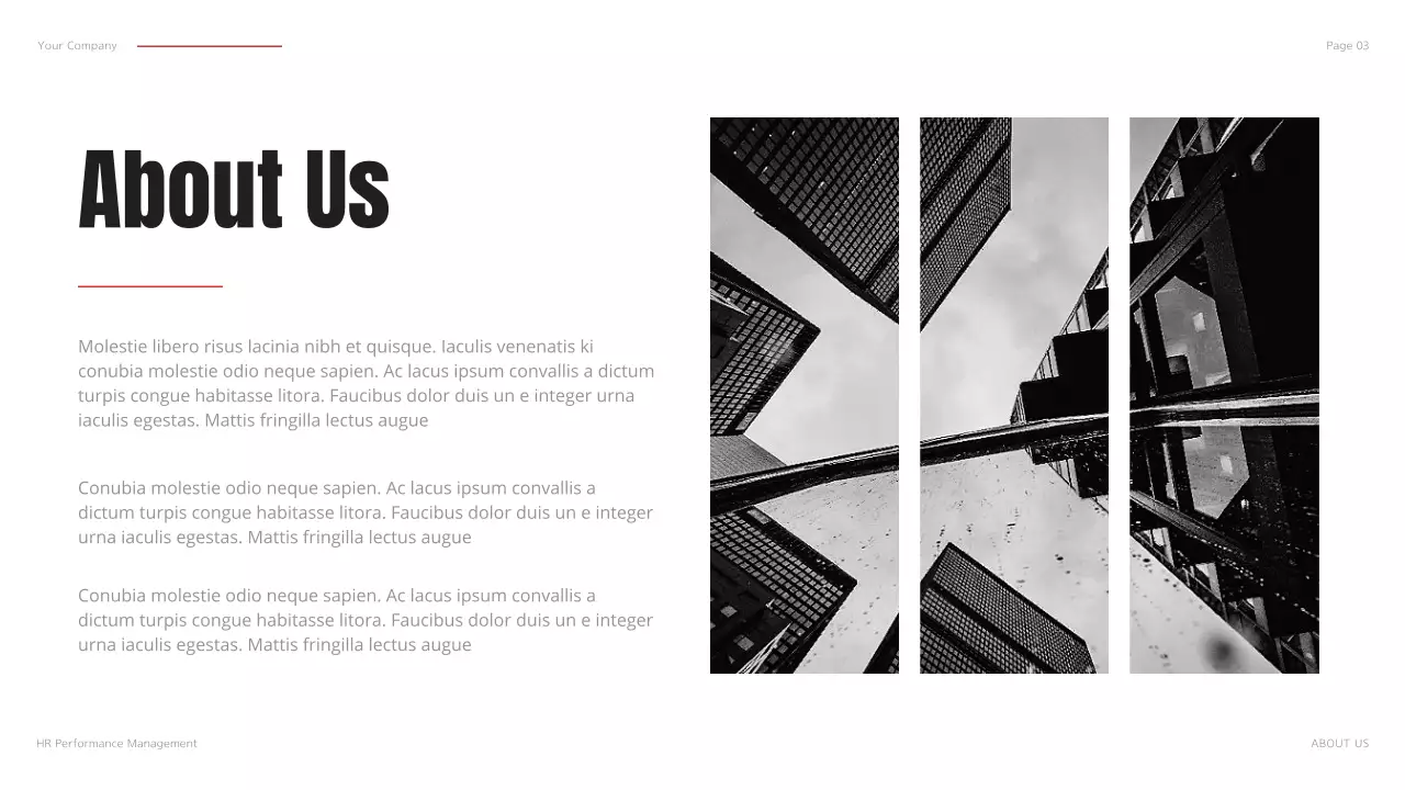 Red Modern HR Management Presentation