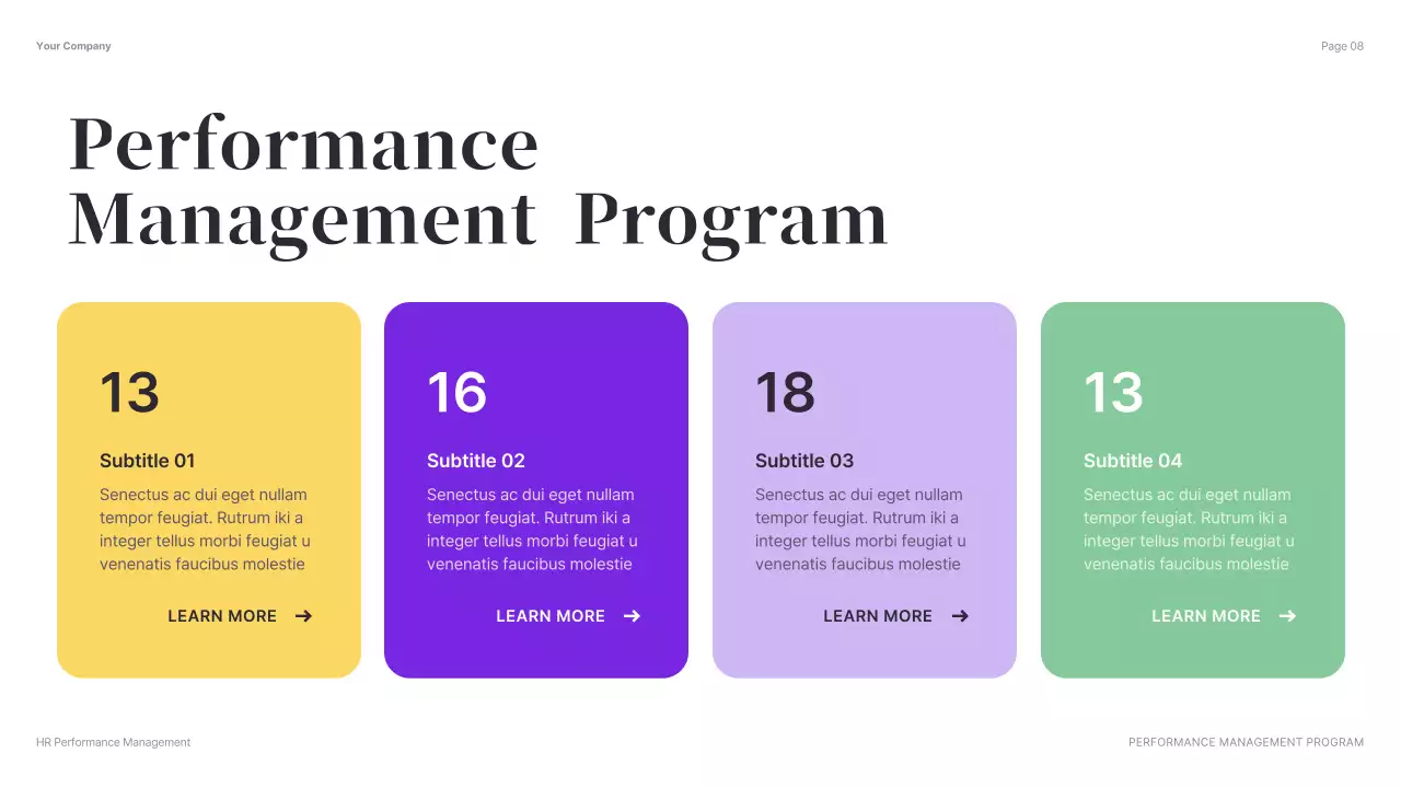 Green Modern HR Management Presentation