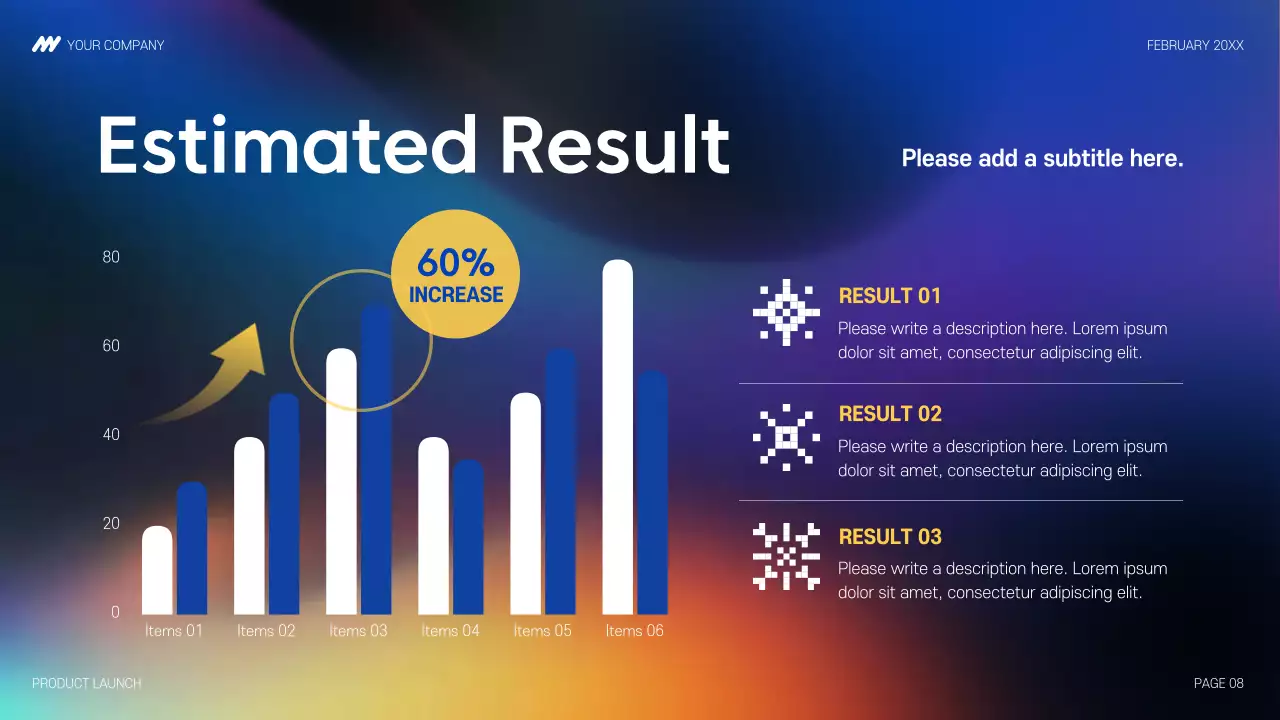 Colorful Modern Product Launch Presentation