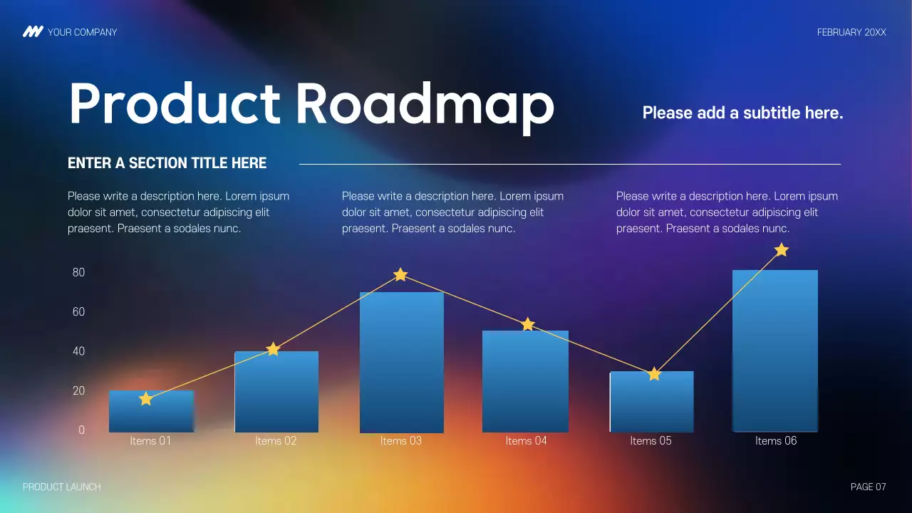 Colorful Modern Product Launch Presentation