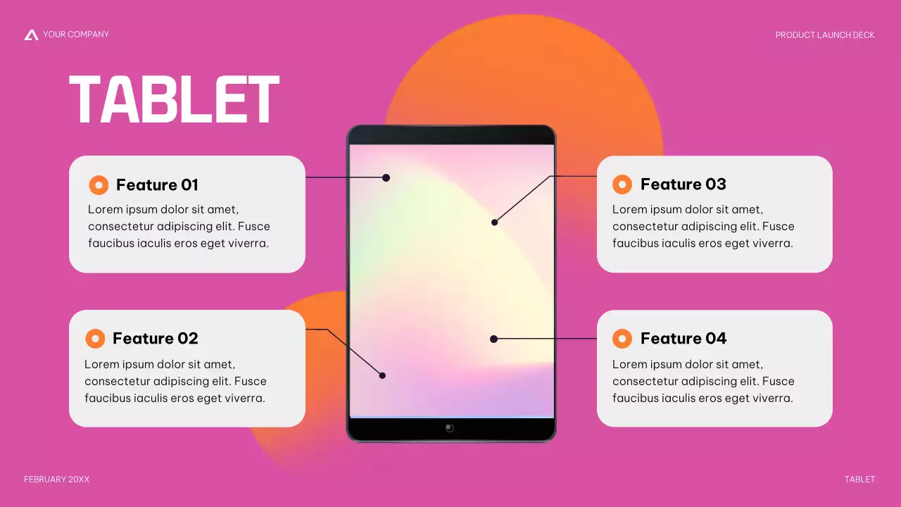 Navy Modern Product Launch Presentation