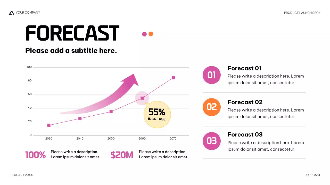 Navy Modern Product Launch Presentation