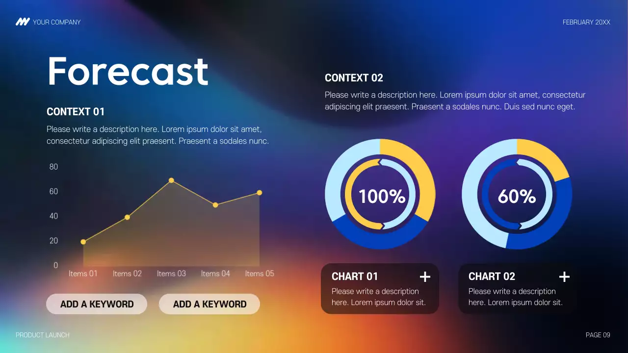 Colorful Modern Product Launch Presentation