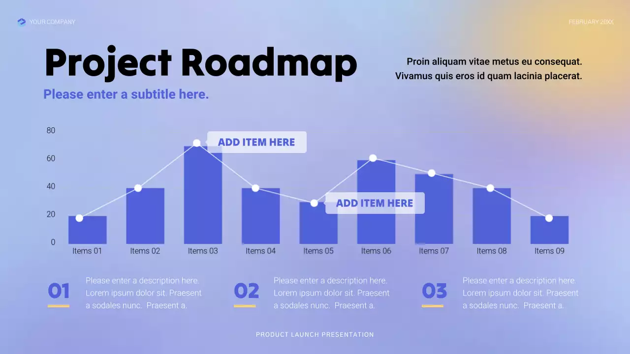 Blue Modern Product Launch Presentation