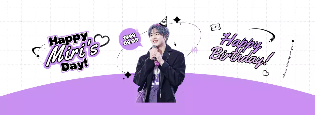 紫ポップアイドルグッズ エアカップホルダー