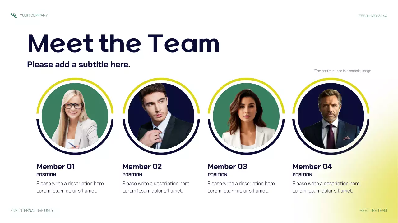 Navy Modern Startup Pitch Promotion Presentation