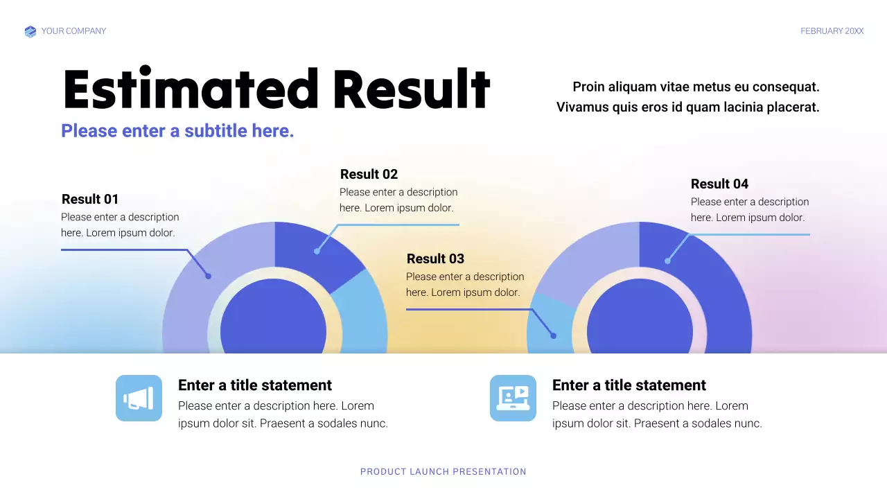 Blue Modern Product Launch Presentation