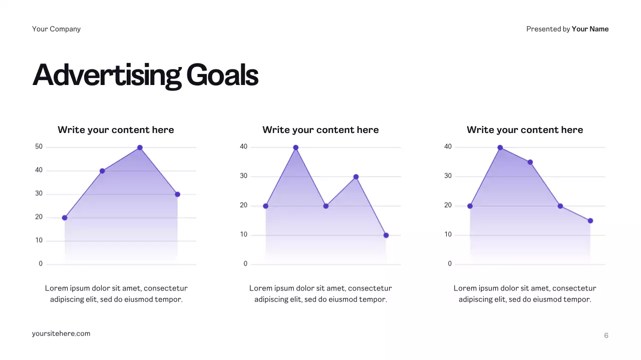 Black Modern Advertising Plan Presentation