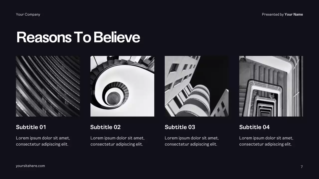 Black Modern Advertising Plan Presentation