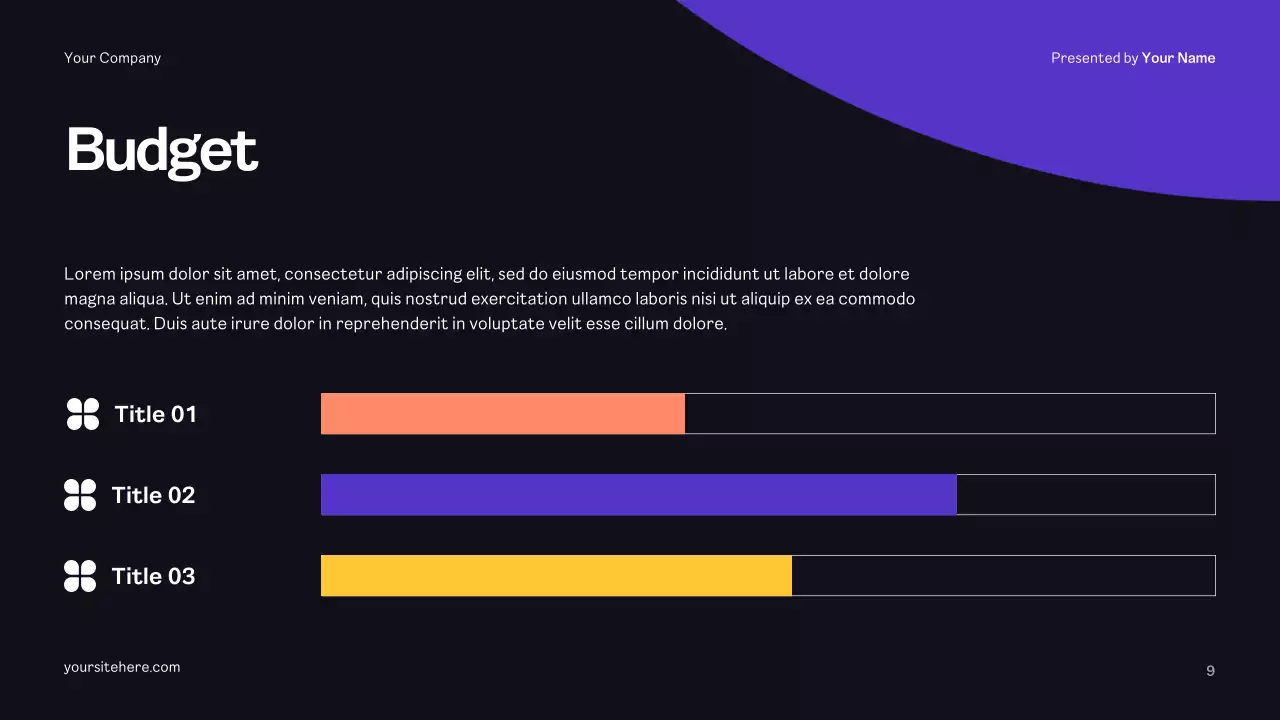 Black Modern Advertising Plan Presentation