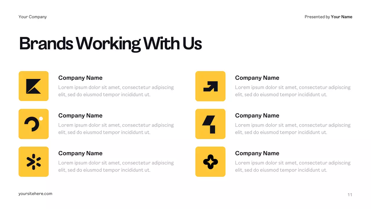 Black Modern Advertising Plan Presentation