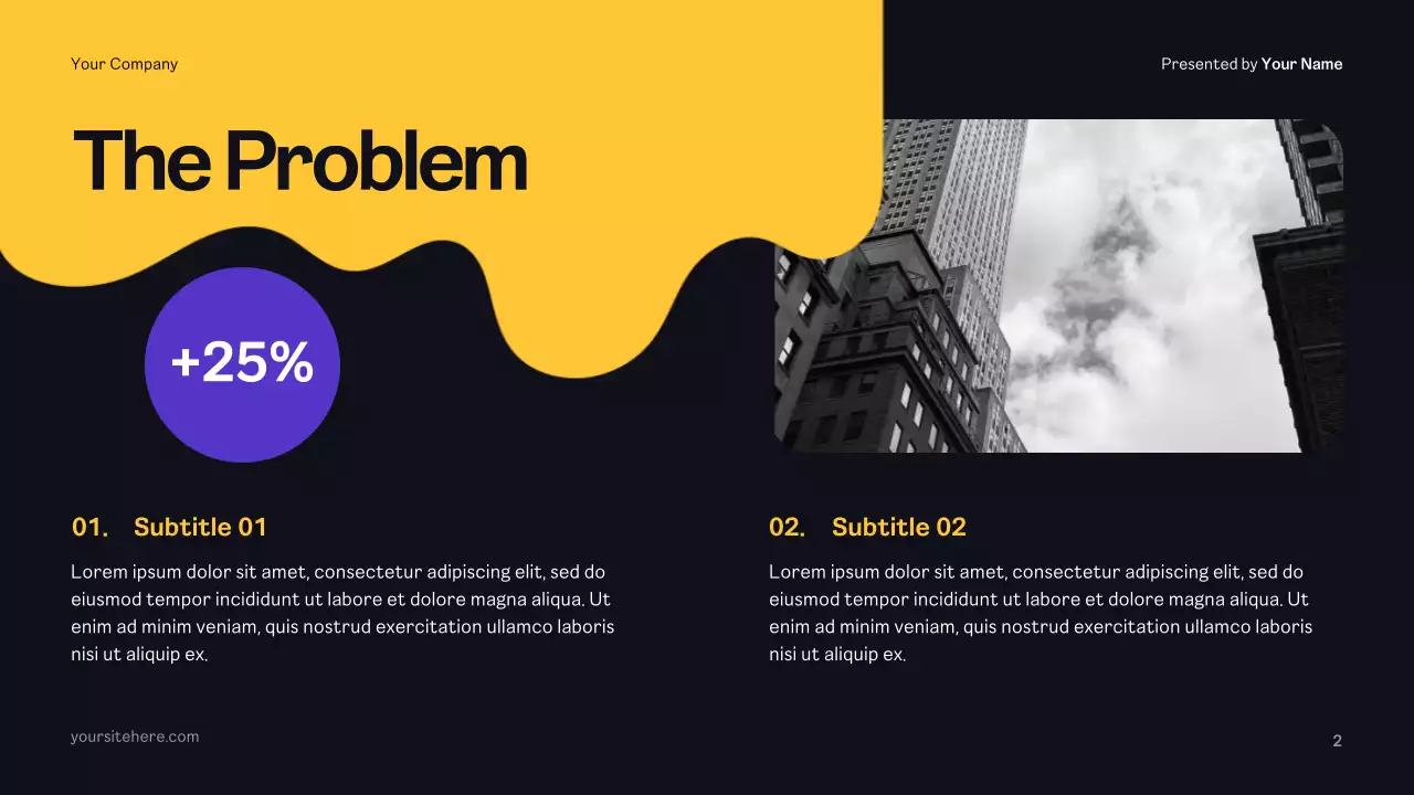 Black Modern Advertising Plan Presentation