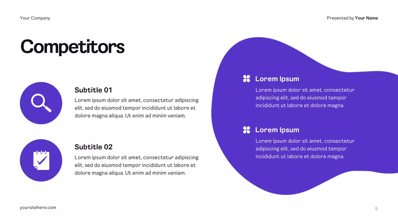 Black Modern Advertising Plan Presentation