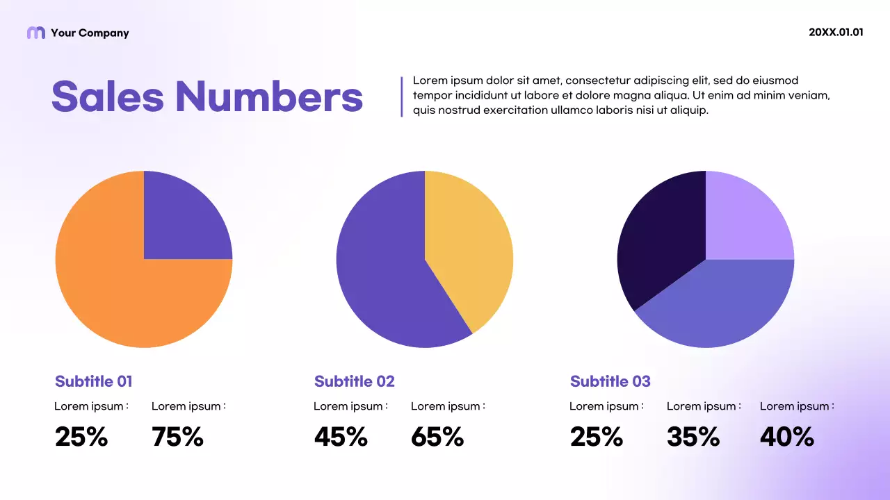 Purple Modern Social Media Sales Presentation