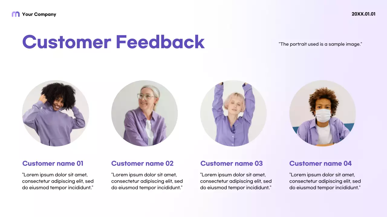 Purple Modern Social Media Sales Presentation