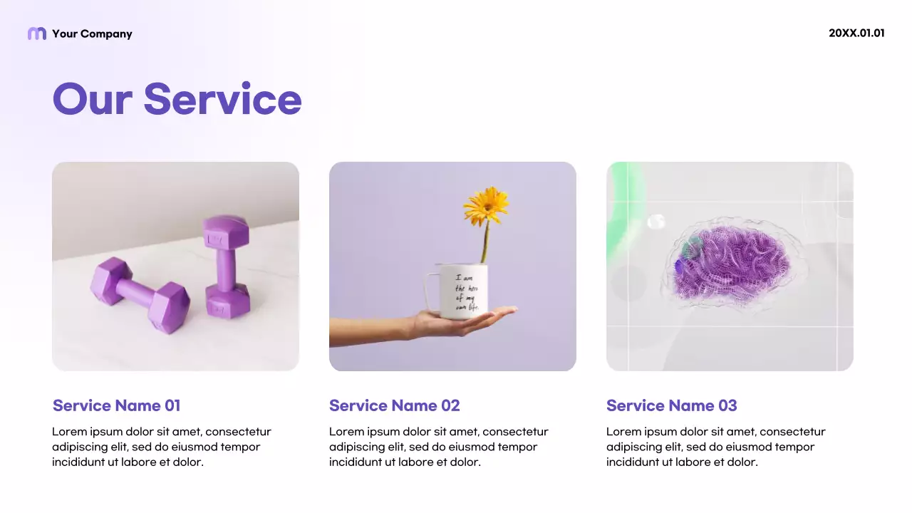 Purple Modern Social Media Sales Presentation