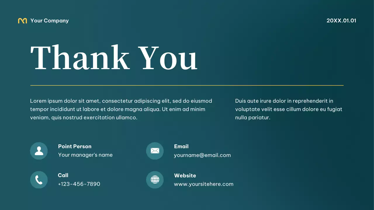 Teal Modern Startup Fundraising Pitch Presentation