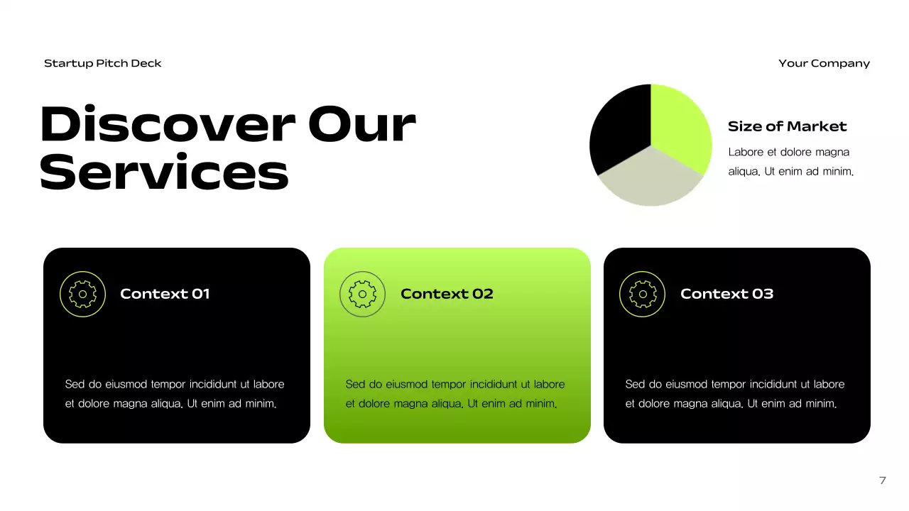 Black Modern Startup Pitch Presentation