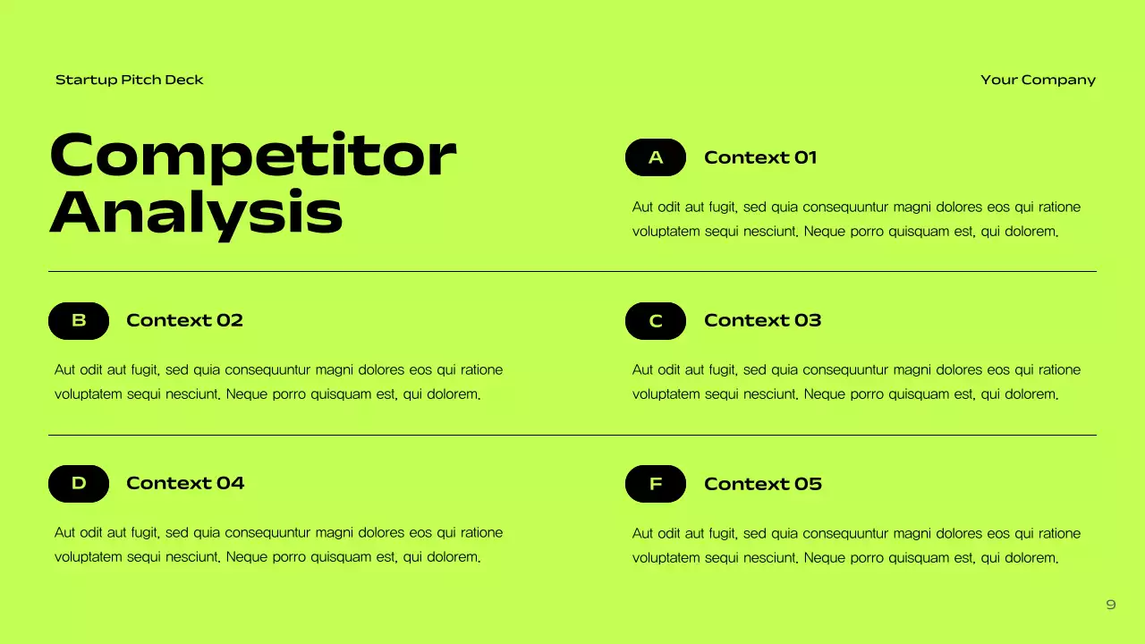 Black Modern Startup Pitch Presentation