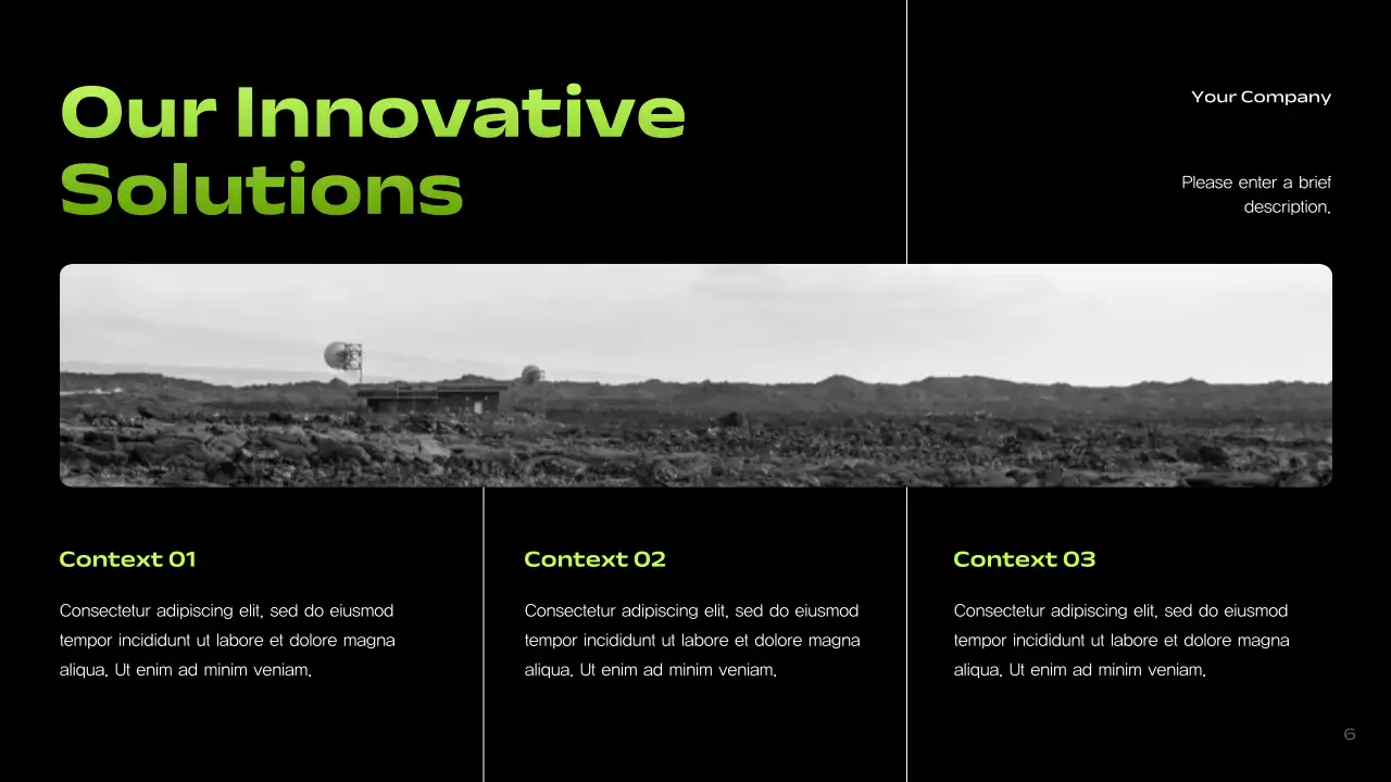 Black Modern Startup Pitch Presentation