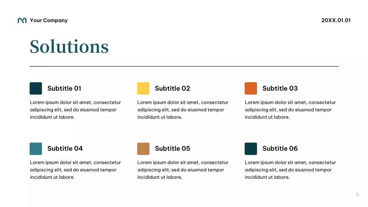 Teal Modern Startup Fundraising Pitch Presentation