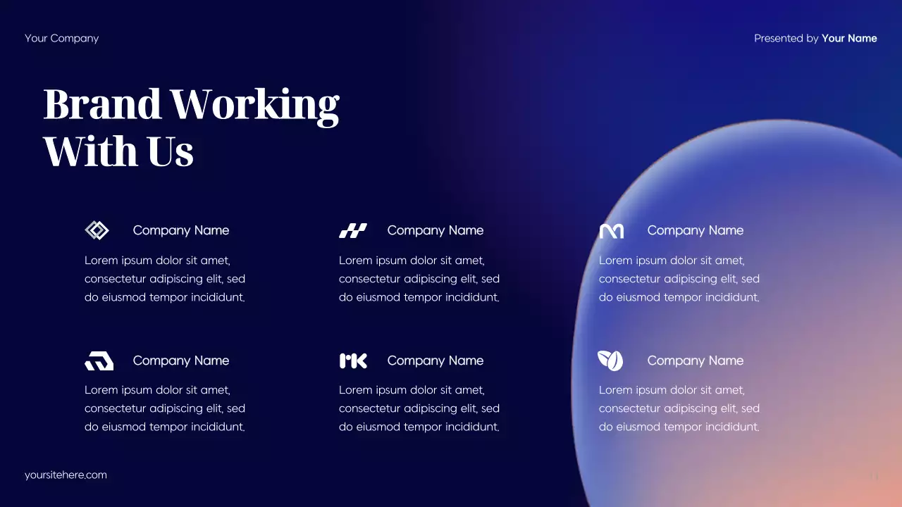 Blue Modern Advertising Plan Presentation