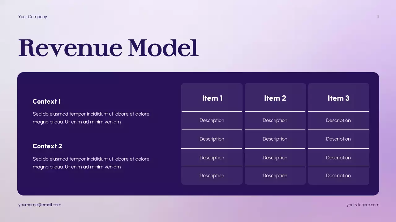 Purple Modern Startup Pitch Presentation