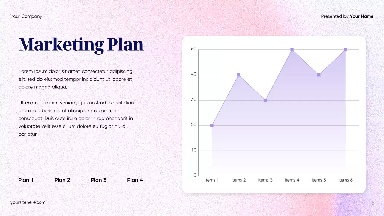Blue Modern Advertising Plan Presentation