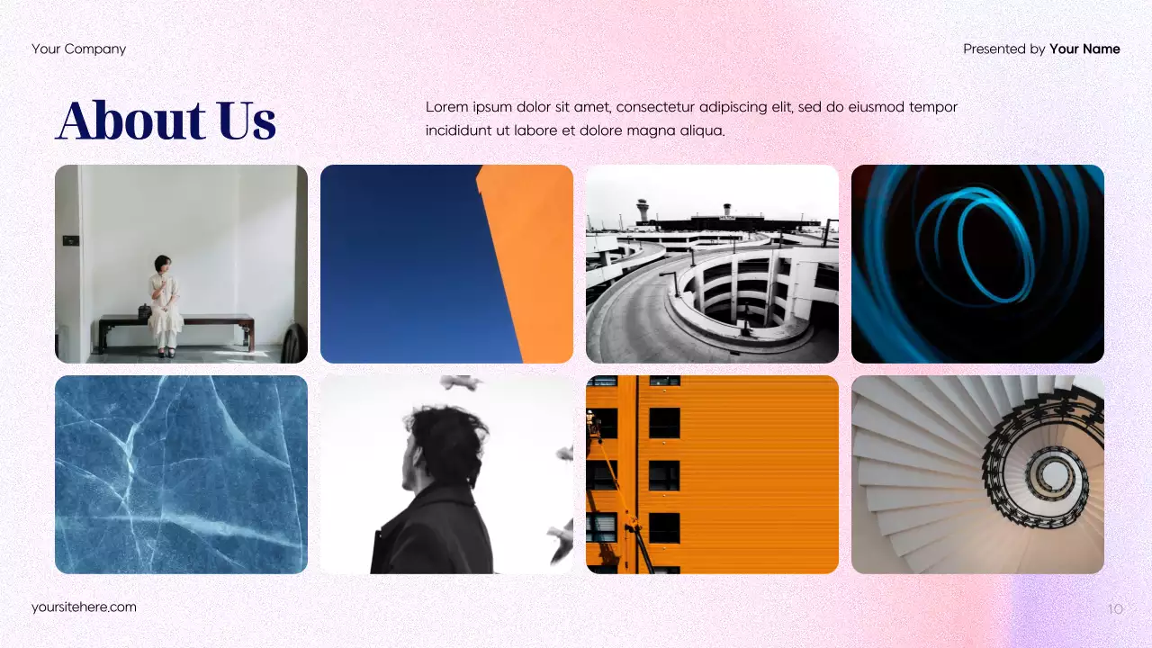 Blue Modern Advertising Plan Presentation