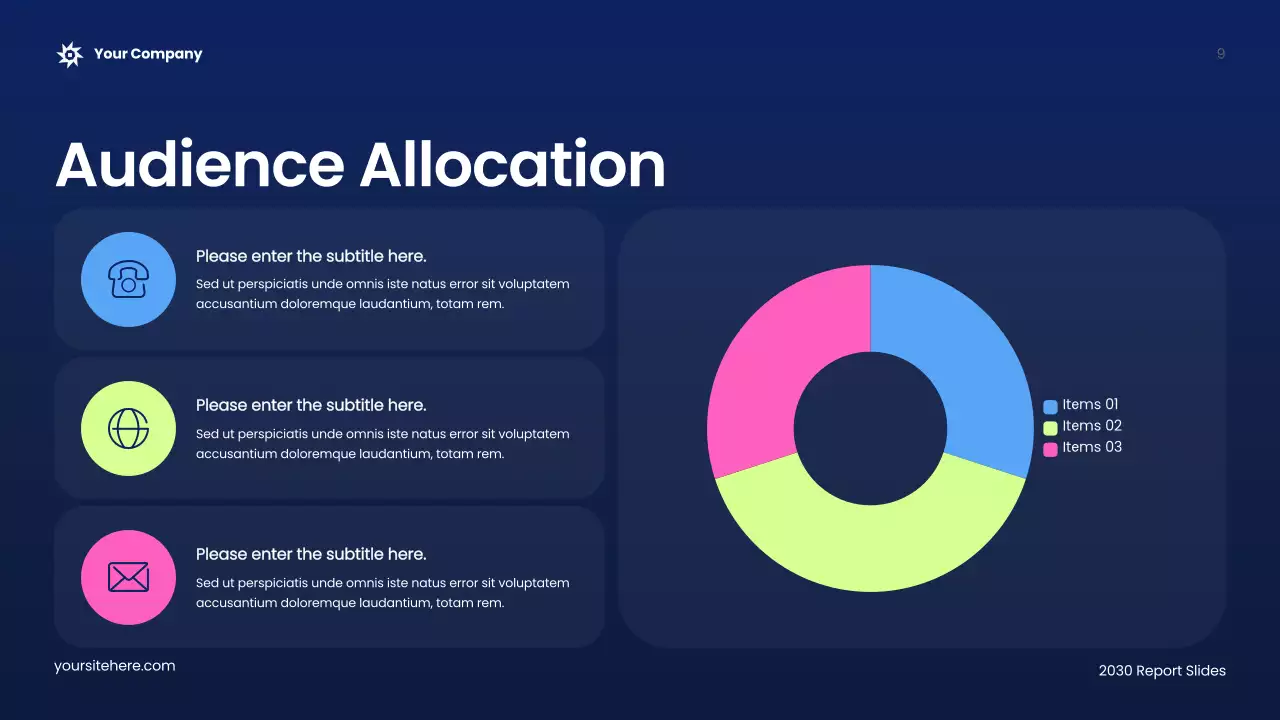 Blue Modern Advertising Report Presentation