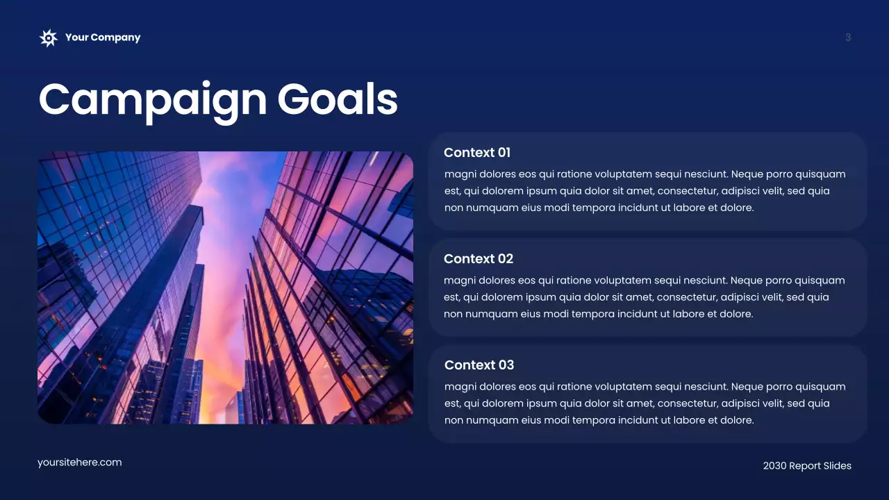 Blue Modern Advertising Report Presentation