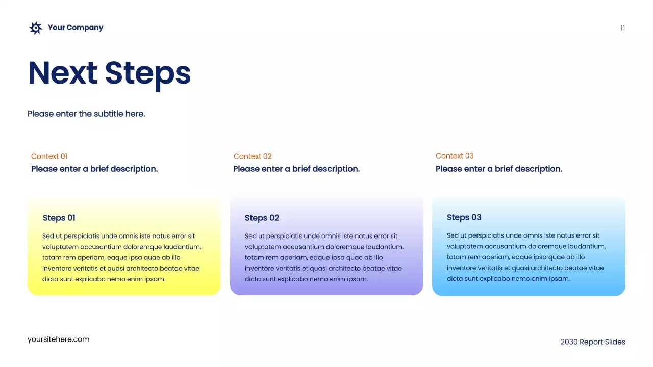 Blue Modern Advertising Report Presentation