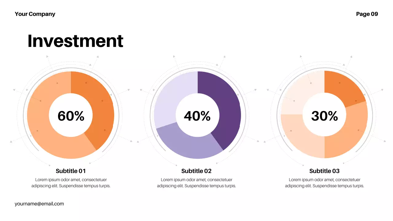 Purple Modern Budget Review Presentation