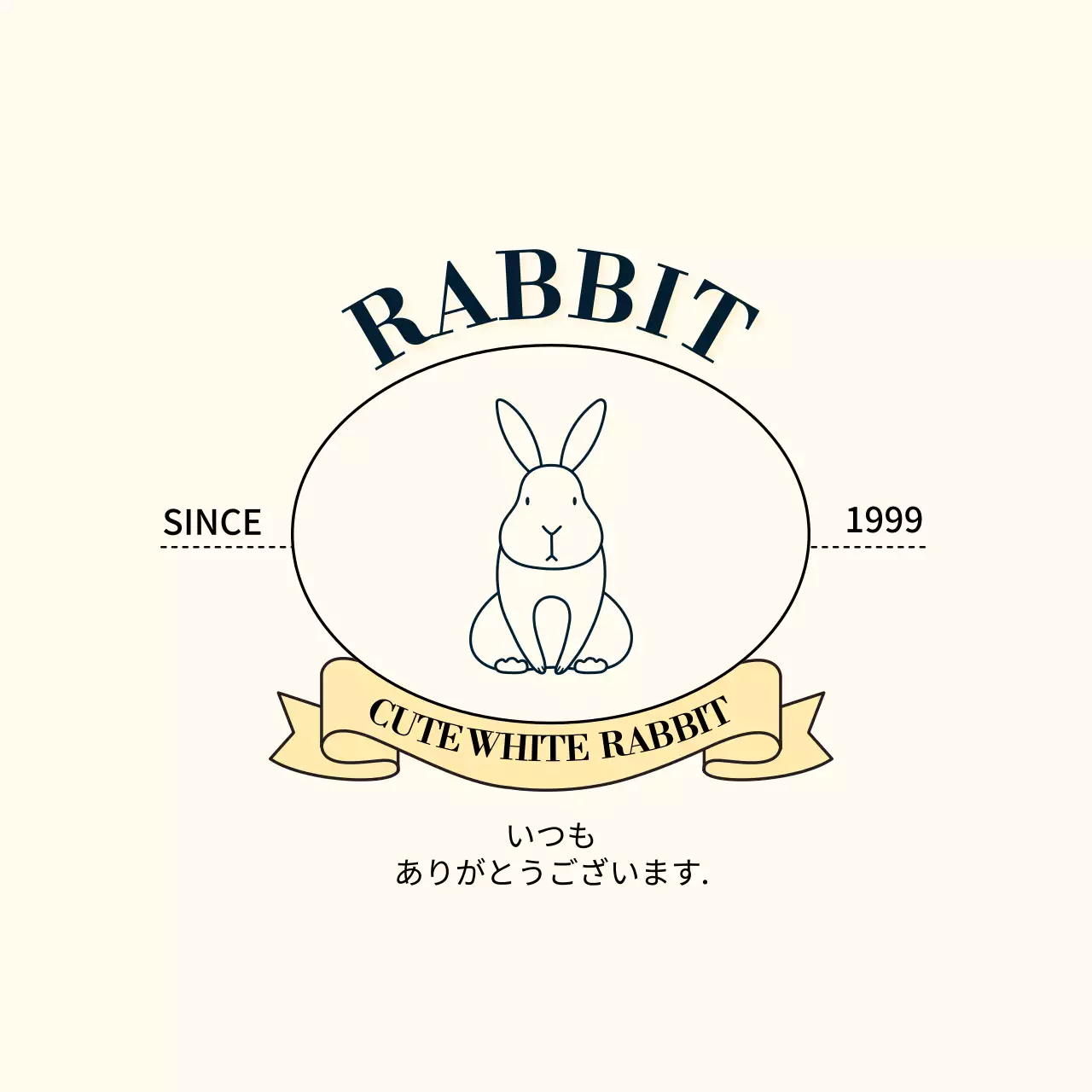 白 シンプル 動物 ラベル