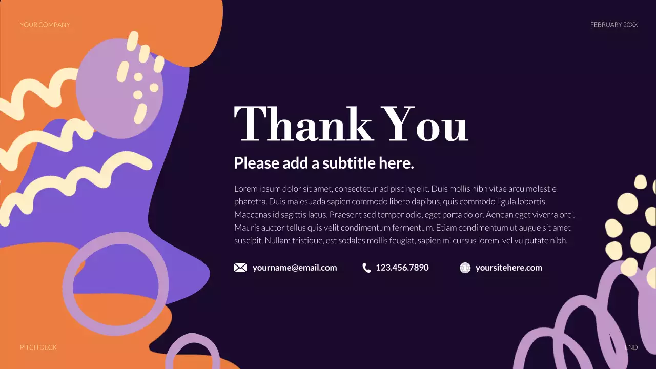 Purple Modern Sales Pitch Presentation