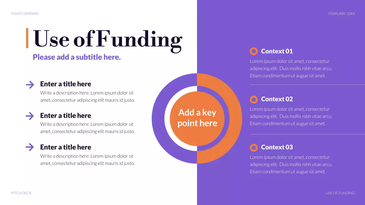 Purple Modern Sales Pitch Presentation