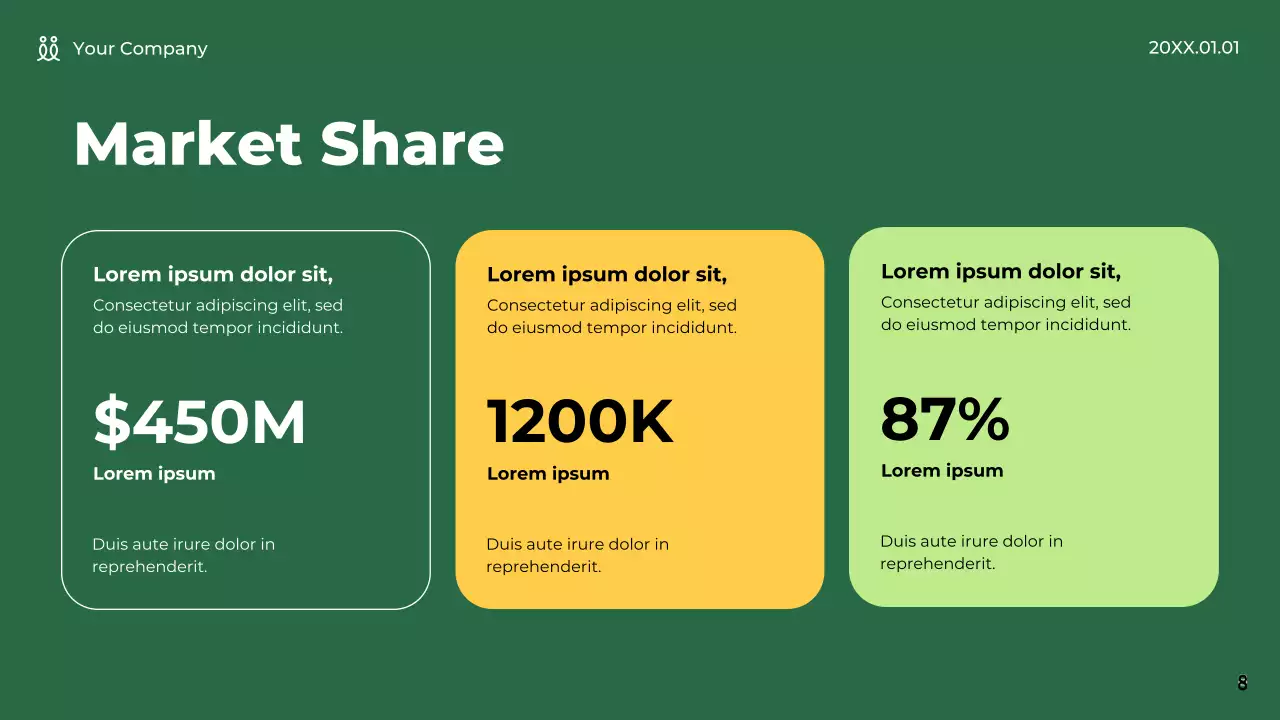 Green Modern Startup Pitch Presentation