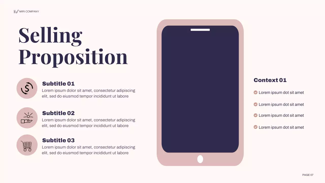 Navy Elegant Marketing Plan Presentation